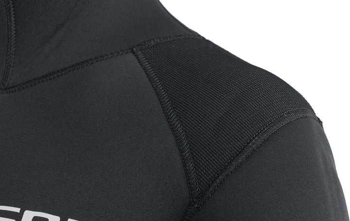 Seac Club Man, Neoprenanzug mit integrierter Kapuze, hergestellt aus 5 mm dickem Neopren und mit Pow