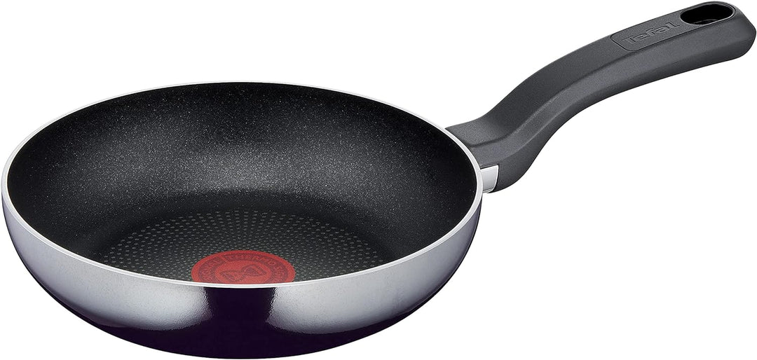 Tefal D52602 Resist Bratpfanne 20 cm | sichere Titanium Antihaftversiegelung | Thermo-Signal Tempera