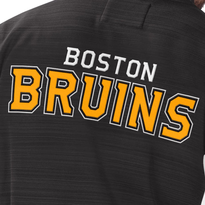 G-III Boston Bruins Power Forward NHL Track Jacket Schwarz L Schwarz, L Schwarz