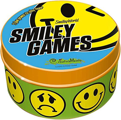 CreativaMente 501 - Box-Spiele, Smiley Games - 5 Fun Games to Play 4Ever, 5 Divertentissimi Giochi