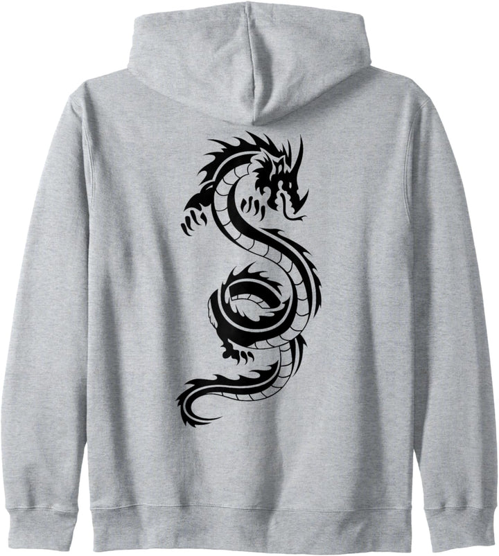 Chinesischer Drache Drachen chinesisch Herren Damen Kinder Kapuzenjacke