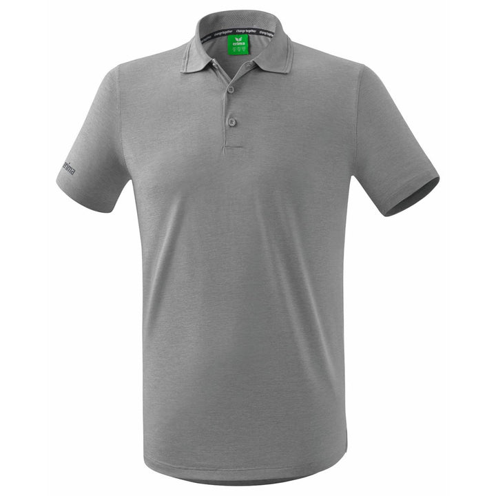 Erima Poloshirt Herren S Grau Melange, S Grau Melange
