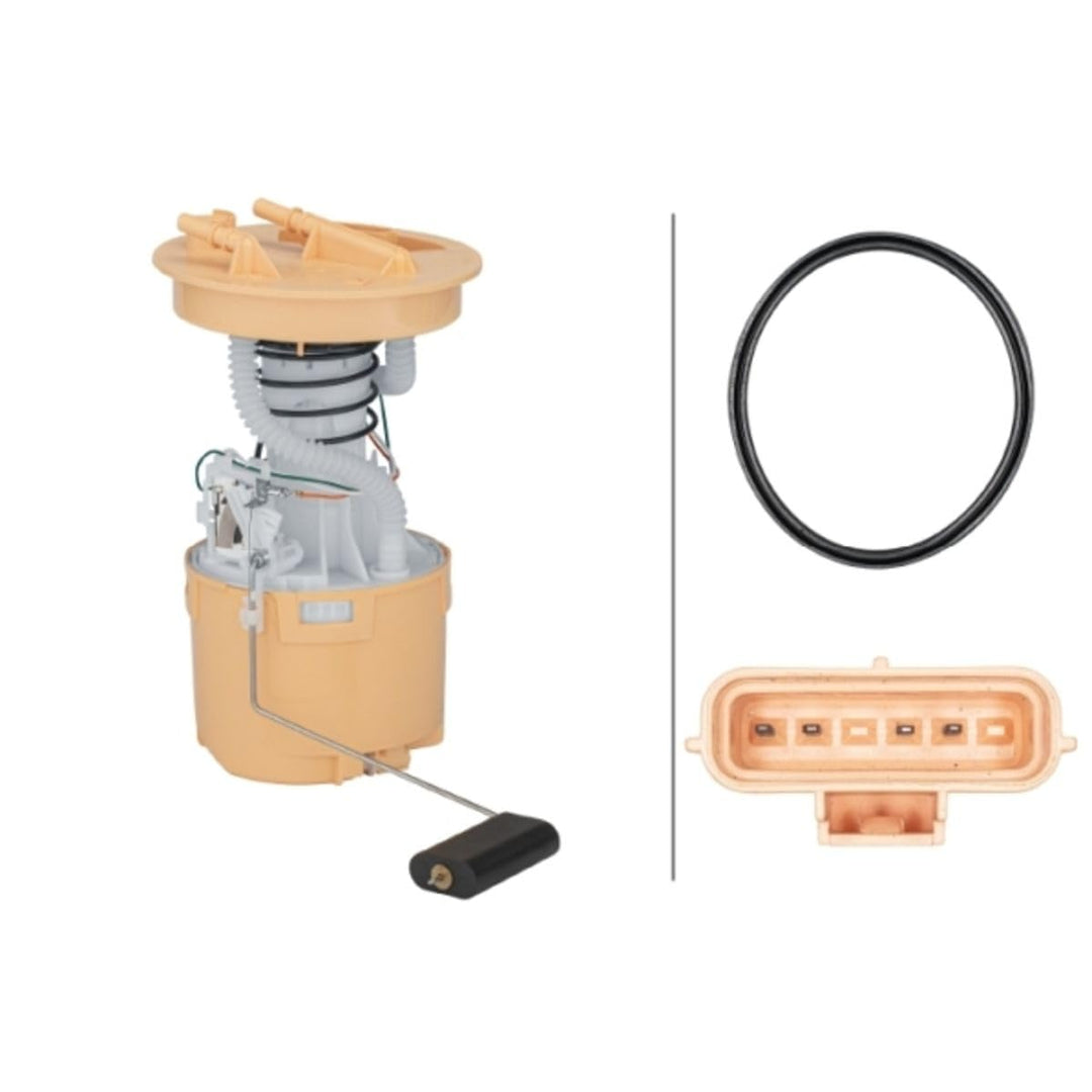 HELLA 8TF 358 303-191 Tankgeber - 12V - elektrisch - 4-polig - mit Dichtung
