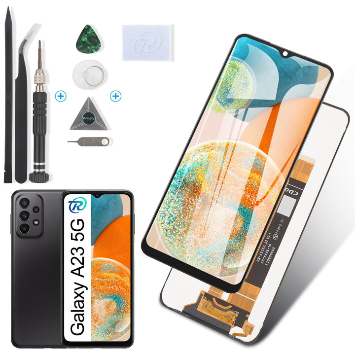 RongZy Kompatibel mit Samsung Galaxy A23 5G SM-A236B Ersatz Bildschirm LCD Display und Touchscreen-D