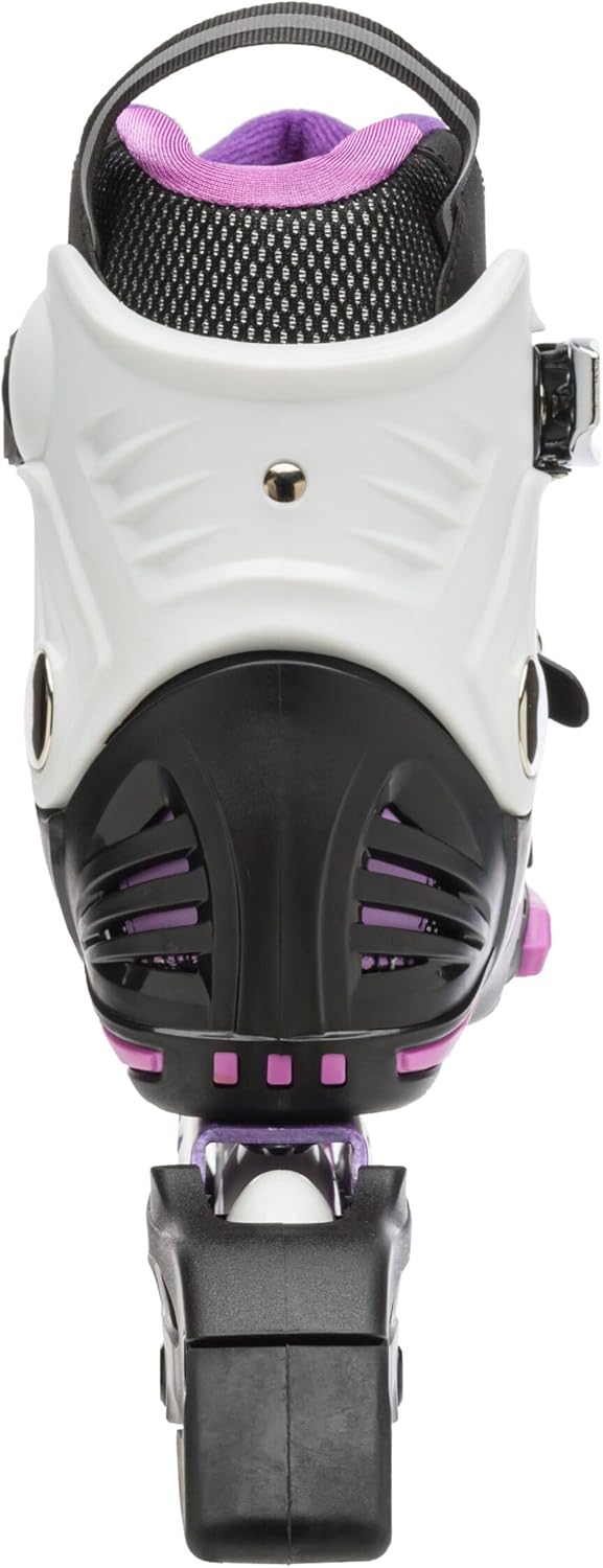 FILA SKATES Kid Nrk G Junior Inline Skate L 36-39 BLACK/VIOLET/PINK, L 36-39 BLACK/VIOLET/PINK