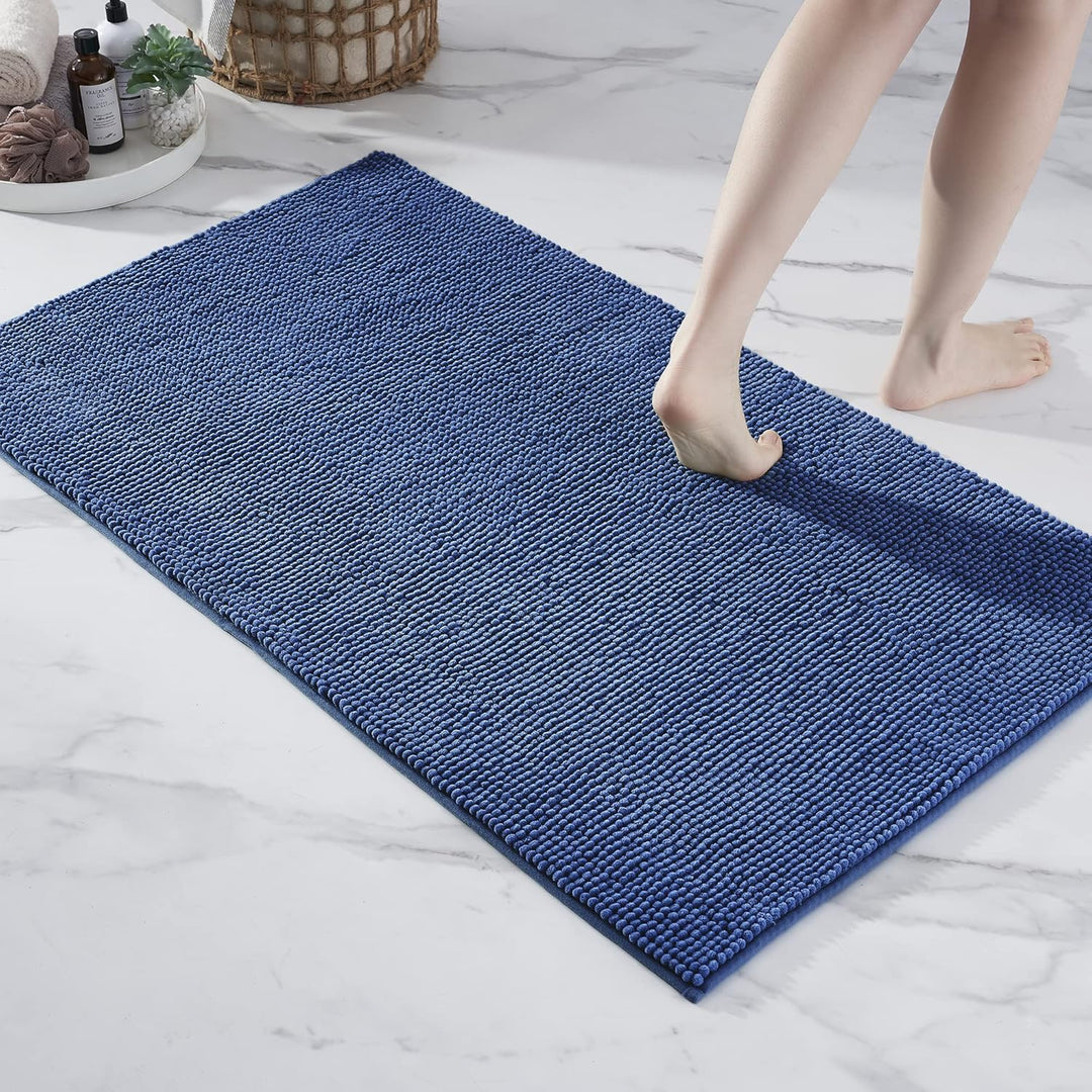 Decomira Badematte rutschfest | Als Badteppich Set kombinierbar | Badezimmer-Teppich Bad-Vorleger wa
