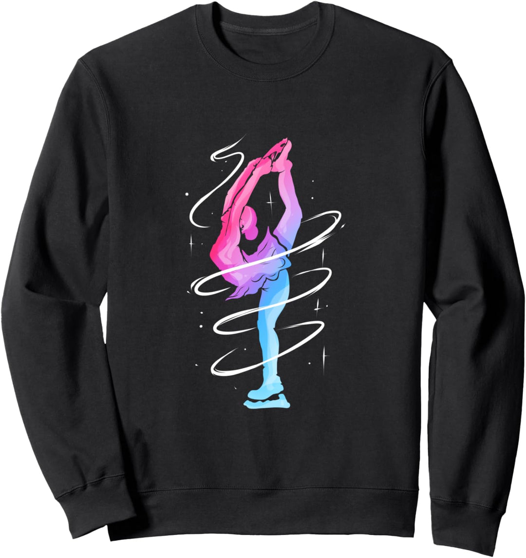 Eiskunstläuferin Geschenk für den Eiskunstlauf Eisläuferin Sweatshirt