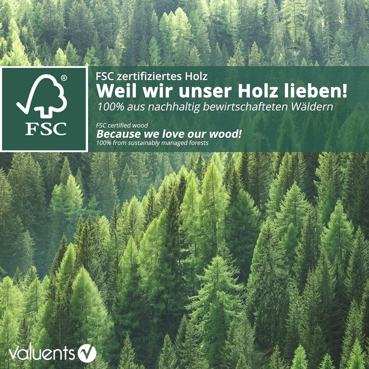 valuents Rückenlehne für Sauna &amp; Infrarotkabine – ergonomisch – Sauna Zubehör aus Kiefernholz – Saun