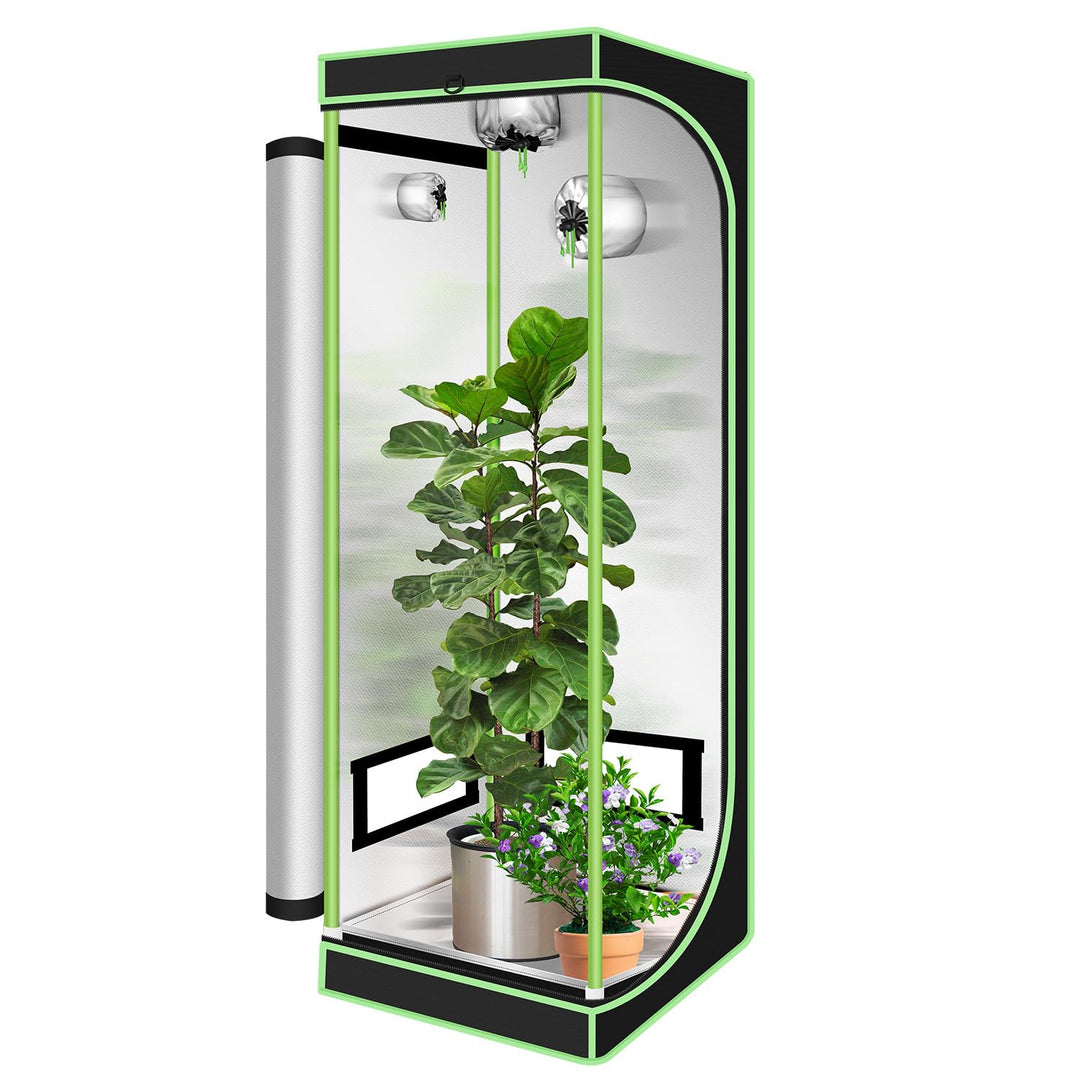 Growzelt 60x60x180cm,Grow Tent Lichtdicht und Wasserdicht Growschrank mit Beobachtungsfenster,Grow B
