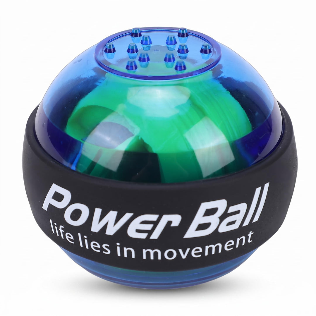 Bewinner Handgelenk-Trainingsball mit Beleuchtetem Gyroskop, Arm- und Unterarm-Trainingsgerät für Gr