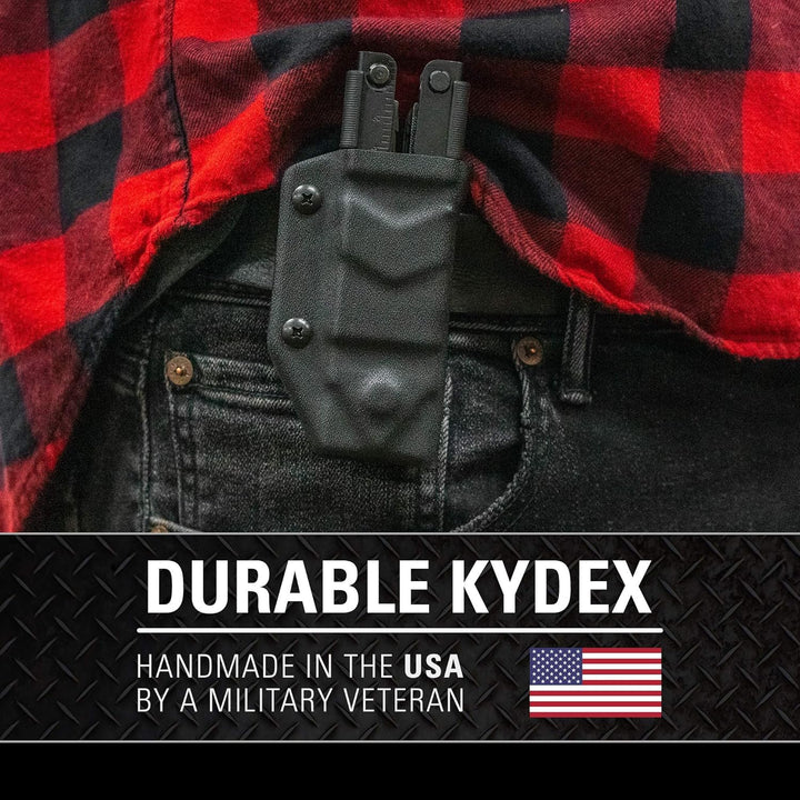 Clip & Carry Kydex Multitool-Hülle für Gerber MP600 ~ passend für Stumpfe Nasen- und Nadelstumpfmode