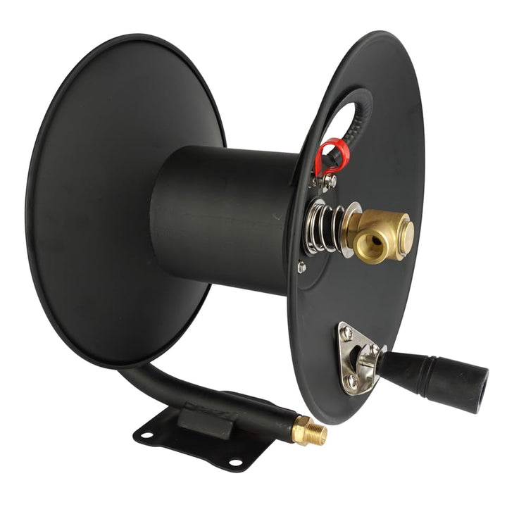 Schlauchtrommel | für Kärcher HD HDS Kränzle Hochdruckreiniger | bis 280 bar | 15m Länge | 3/8" AG x