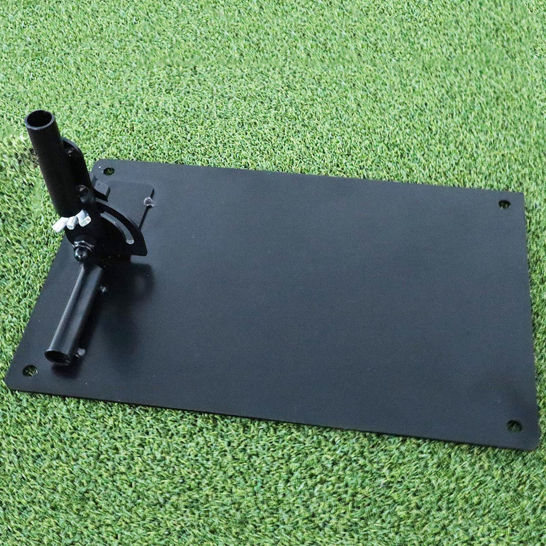 FINGER TEN Golf Alignment Stick Trainingshilfe Eisenplatte, Golfübungsstangen Putten Trainer Ausrich