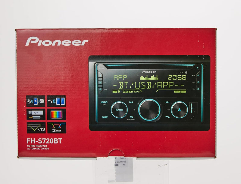 Pioneer FH-S720DAB FH-S720BT CD-Autoradio 2DIN CD-Autoradio mit Bluetooth Freisprecheinrichtung, Fro