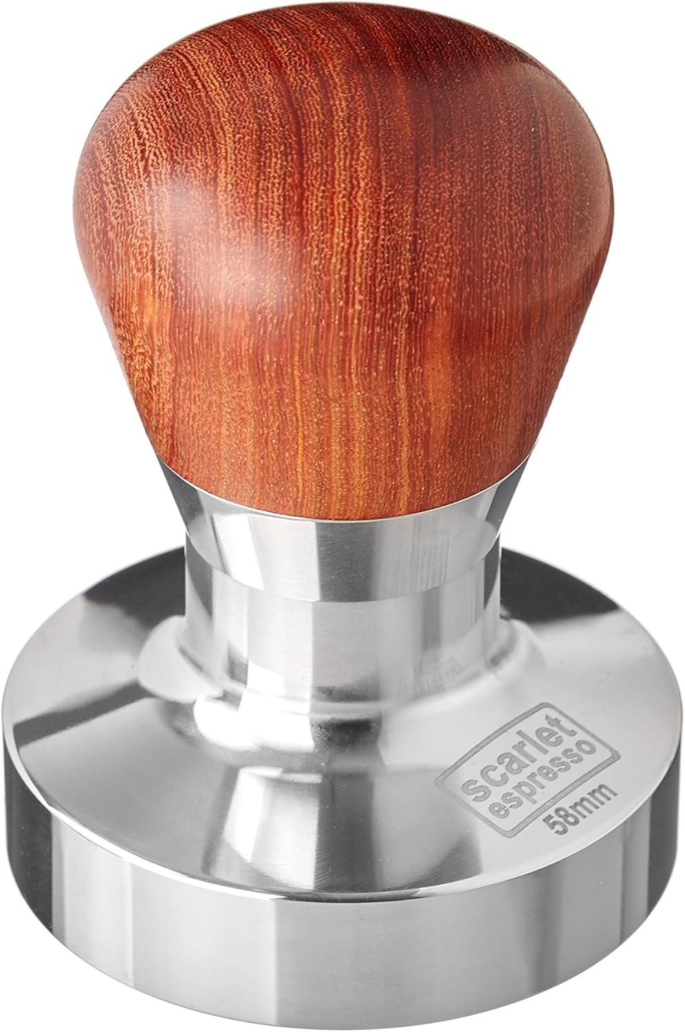 scarlet espresso | Tamper »Passion« für Barista; mit ergonomischem PVC- oder Edelholzgriff nach Wahl