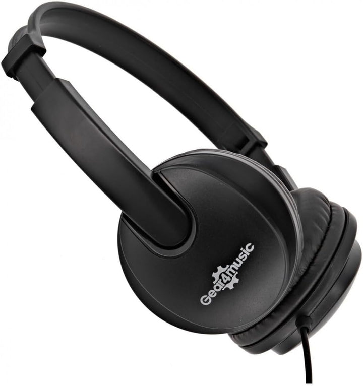 Gear4music Junior Kopfhörer für Kinder On Ear Wired schwarz
