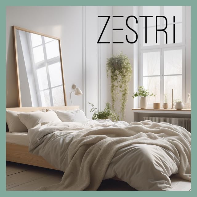 Zestri Boxspringbett Spannbettlaken Schwarz 180-200 x 200 cm Spannbetttuch - 160 g/m² Baumwolle - St