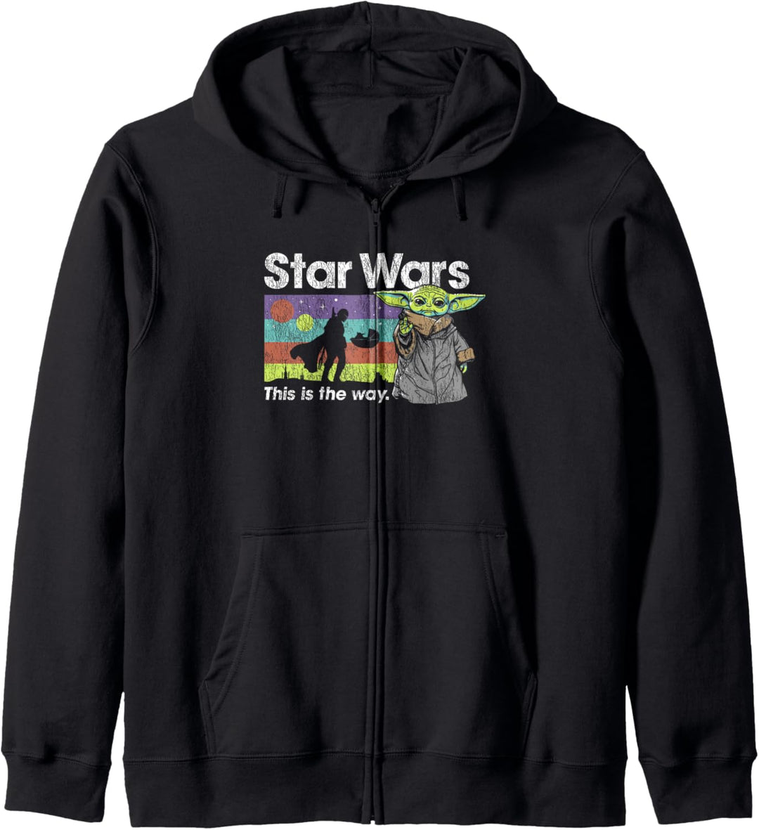 Star Wars: The Mandalorian & The Child Go Their Own Way Kapuzenjacke