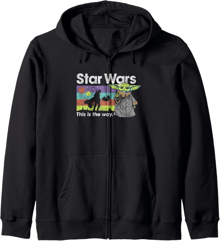 Star Wars: The Mandalorian & The Child Go Their Own Way Kapuzenjacke