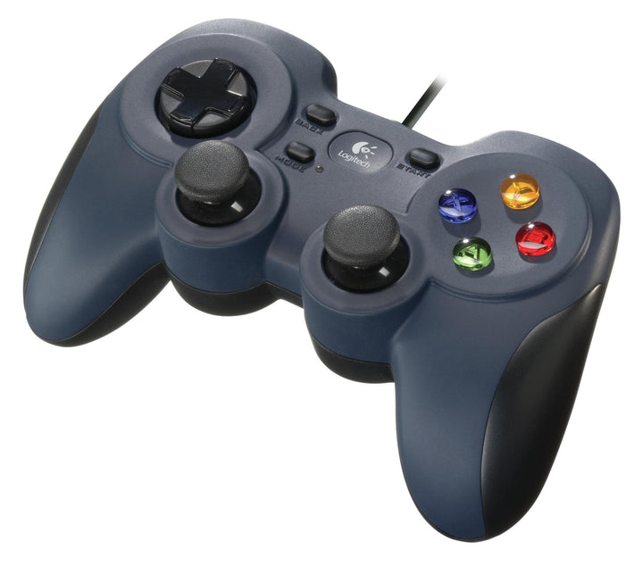 Logitech F310 kabelgebundenes Gamepad, Controller mit Konsolenartigem Layout, 4 Tasten D-Pad, XInput