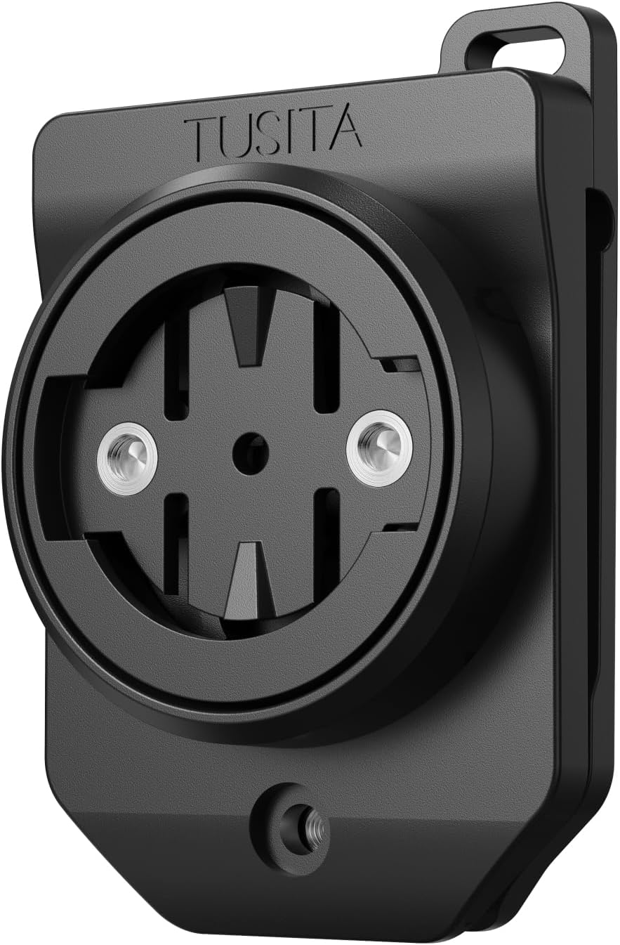 TUSITA Radsport Satteltaschenhalterung (Grosser Schlitz) Kompatibel mit Garmin Varia RTL515, RTL510,