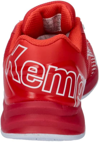 Kempa Unisex Attack Three 2.0Handballschuhe, Sportschuhe, Turnschuhe 37 EU Rot, 37 EU Rot