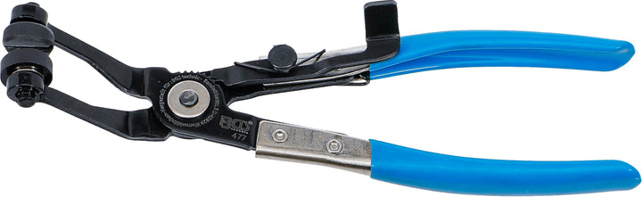 BGS 477 | Schlauchklemmenzange | abgewinkelt | mit Ratschenfunktion | 220 mm 220 mm | abgewinkelt, 2