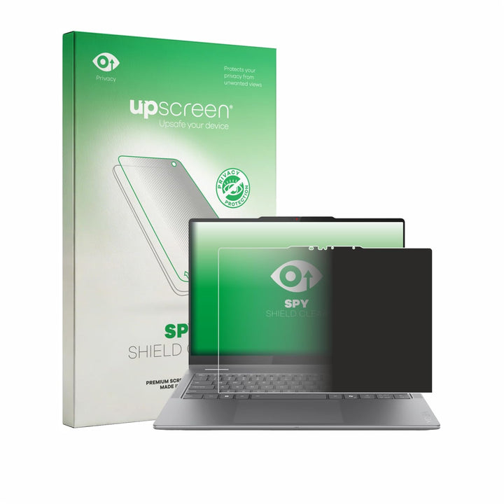 upscreen Anti-Spy Blickschutzfolie für Lenovo Yoga 7i 2-in-1 Gen 10 14" Made in Germany, Privacy Dis