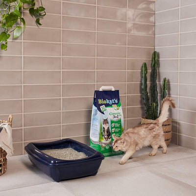 Biokat's Classic fresh 3in1 mit Duft - Klumpende Katzenstreu mit 3 unterschiedlichen Korngrössen - 1