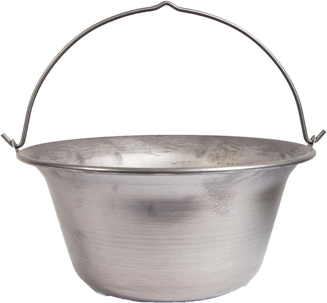 troph-e-shop Ungarischer Gulaschkessel Suppentopf Eisentopf Hordentopf Feuertopf 30 Liter