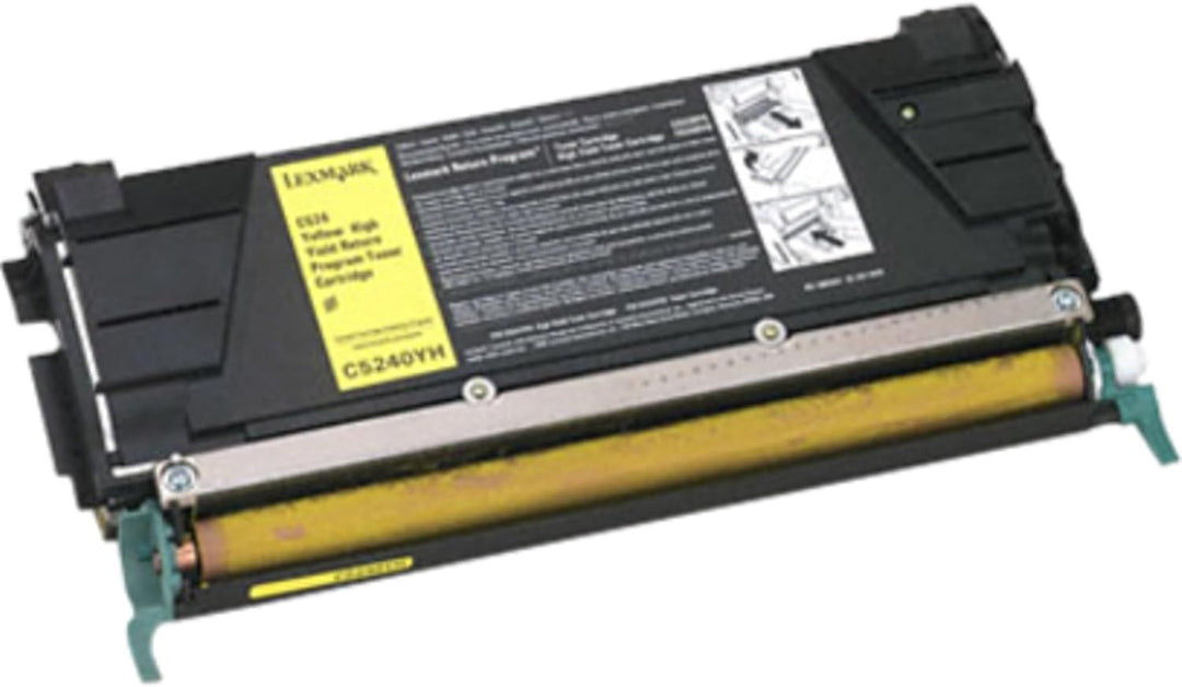 Lexmark C5240YH C524 Tonerkartusche 5.000 Seiten Return program, gelb, Gelb