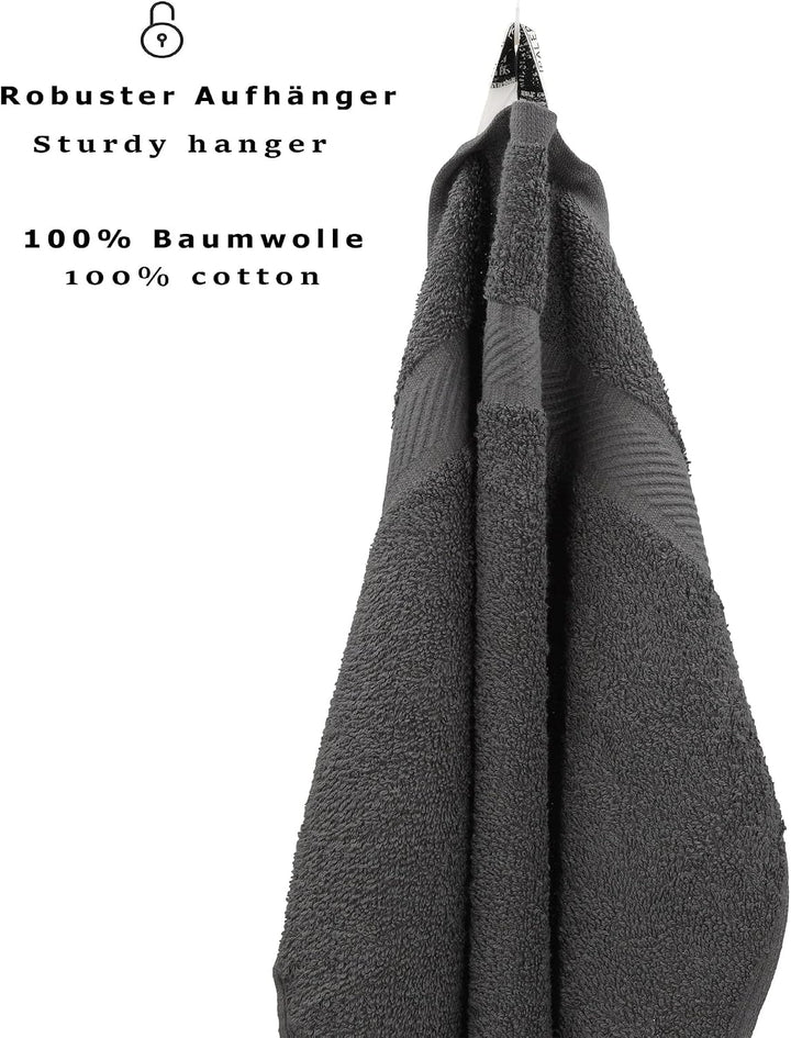 Betz Handtuch Palermo - 80 Stück Handtücher 100% Baumwolle Grösse 50 x 100 cm Hotel-Qualität Farbe a