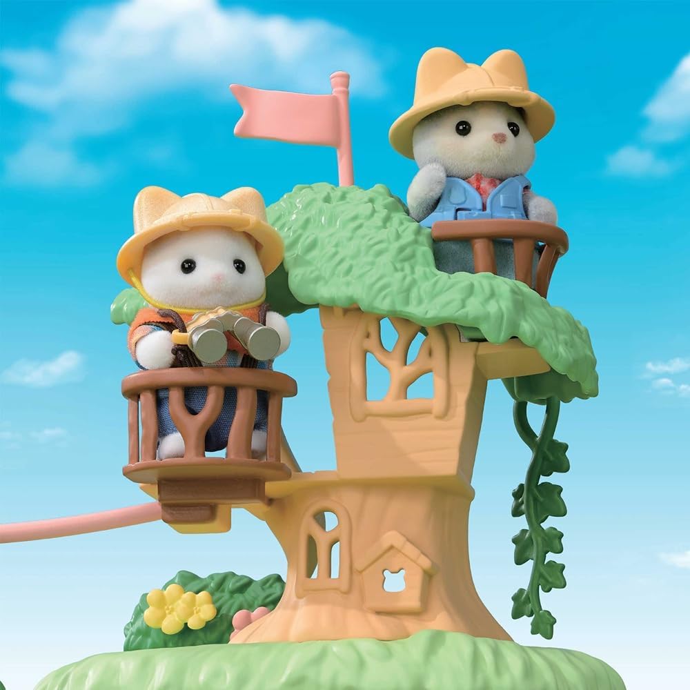 Sylvanian Families - 5762 Abenteuerspielplatz Wasserfall, Tierfigur, Spielzeug für Kinder ab 3 Jahre