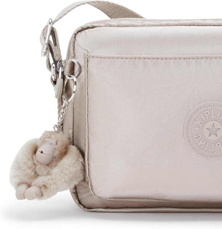 Kipling Damen Abanu M Tasche, Metallic Glow, 24x17x9 cm (B x H T) EU, Metallic Glow