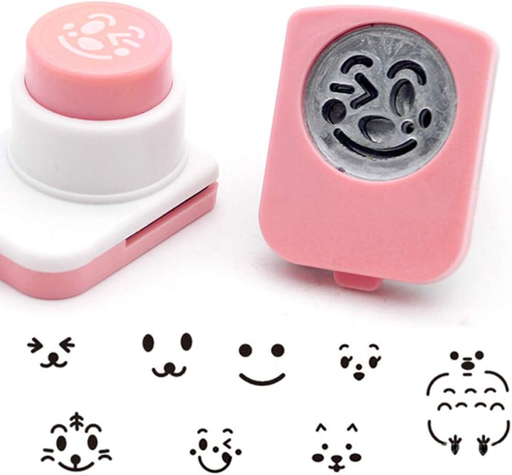 1 x Cartoon-Laver-Seetang-Nori-Ausstecher, Onigiri-Stanzstempel, DIY, Babymahlzeit, lächelndes Gesic