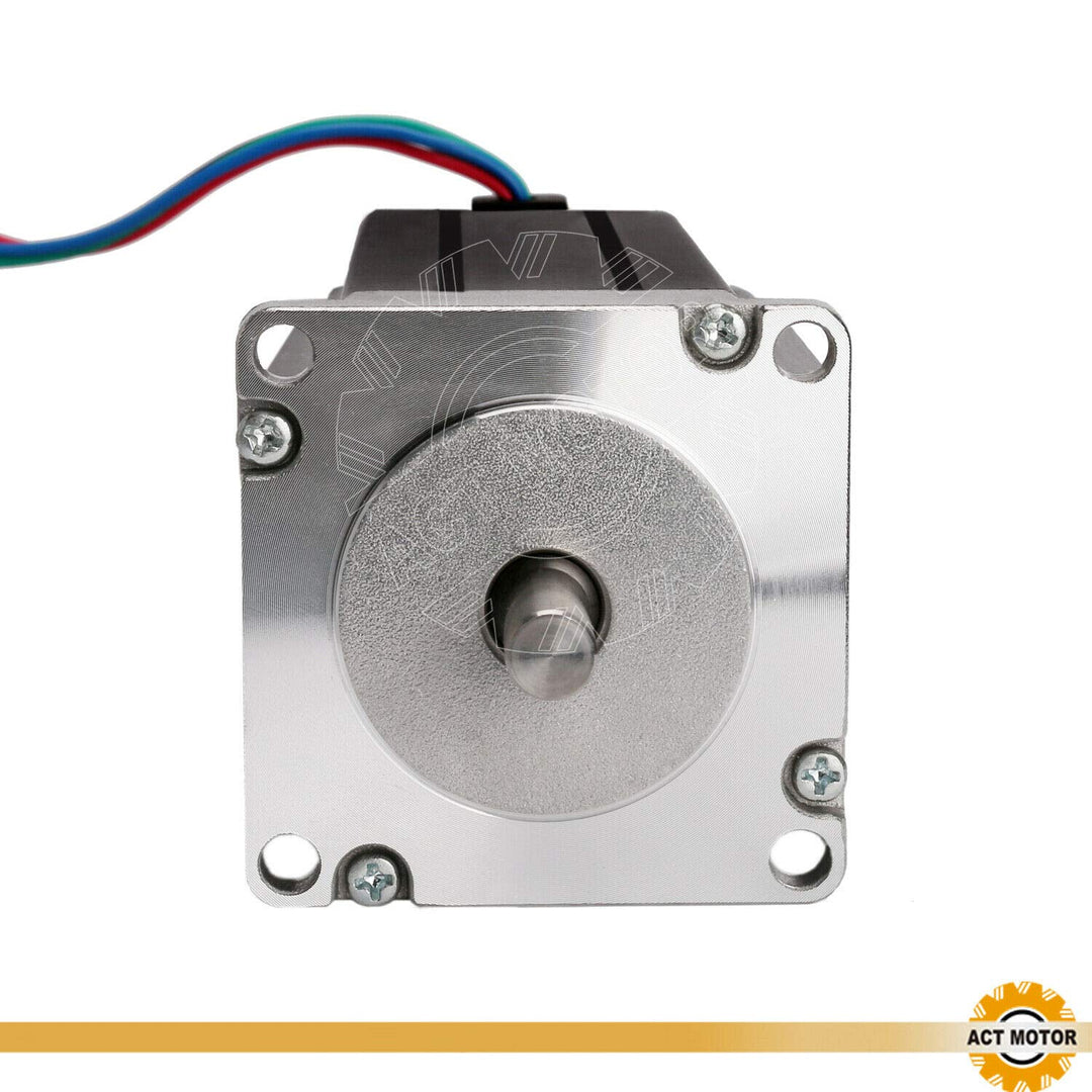 DE-SHIP FREE 1PC 23HS2430 Nema23 Schrittmotor 112mm 2.8Nm (425oz-in) 3A round Shaft Φ8mm Bipolar 1.8