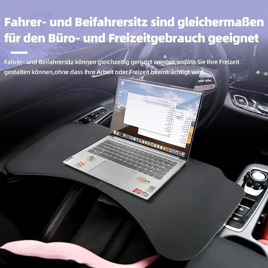 Tragbare Auto Tisch Klappbar Multifunktionaler Auto Laptop Tisch für Fahrer und Beifahrer Mobiler Au