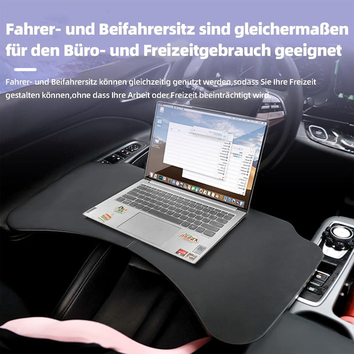 Tragbare Auto Tisch Klappbar Multifunktionaler Auto Laptop Tisch für Fahrer und Beifahrer Mobiler Au