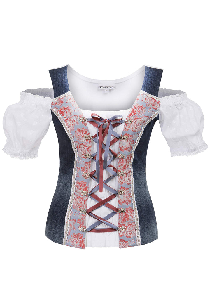 Stockerpoint Damen Liberty Trägershirt/Cami Shirt 32 Sky Blue, 32 Sky Blue