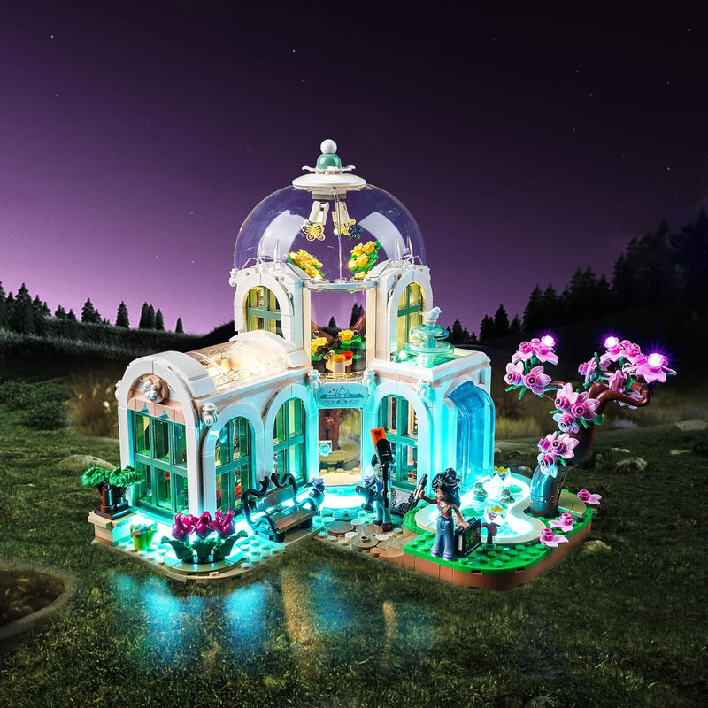 Led Licht Set für Lego Friends Botanical Garden 41757 (Kein Lego), Dekorationsbeleuchtungsset für Le