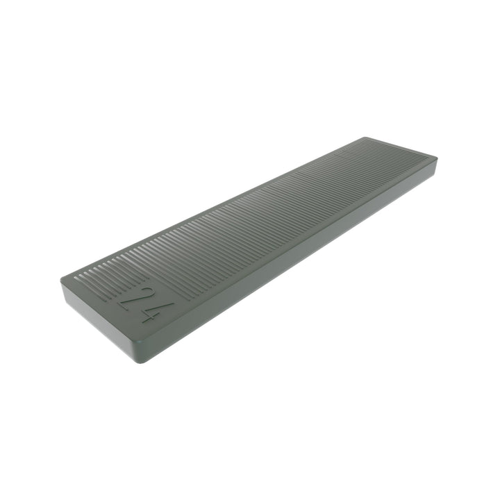BAUHELD® Universal Verglasungsklötze 24x100 x 5mm [500 Stück] - Grüne Fenster-Abstandshalter Keile a