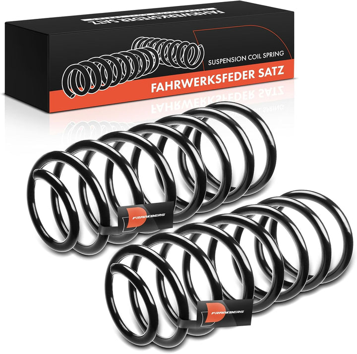 Frankberg 2x Federn Fahrwerksfeder Hinterachse Kompatibel mit Land Cruiser 100 FZJ1 UZJ1 2002-2007 L