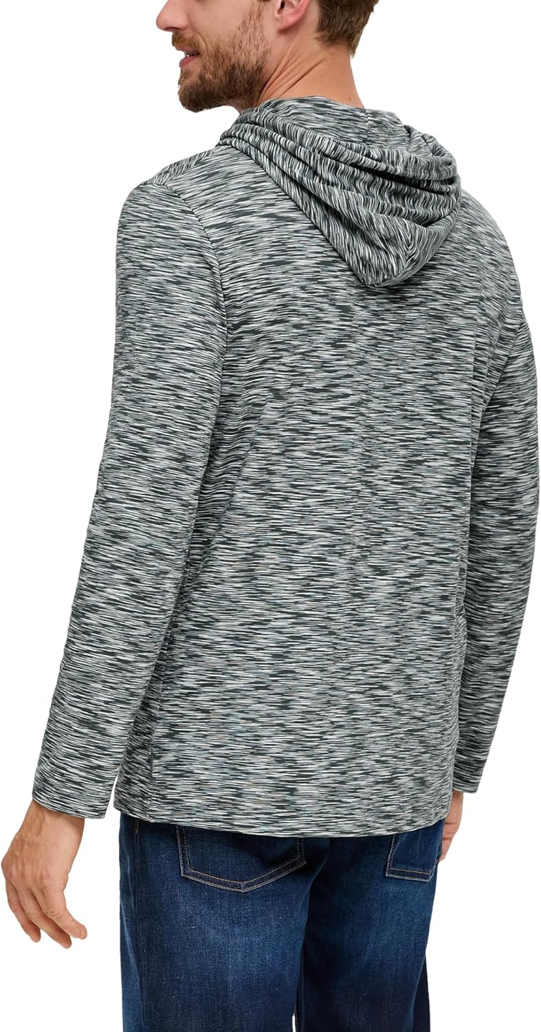 s.Oliver Hoodie mit Frontprint S Grün, S Grün