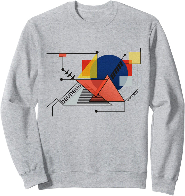 Bauhaus Logo von 1919 - 100 Jahre Bauhaus Design Schule Sweatshirt
