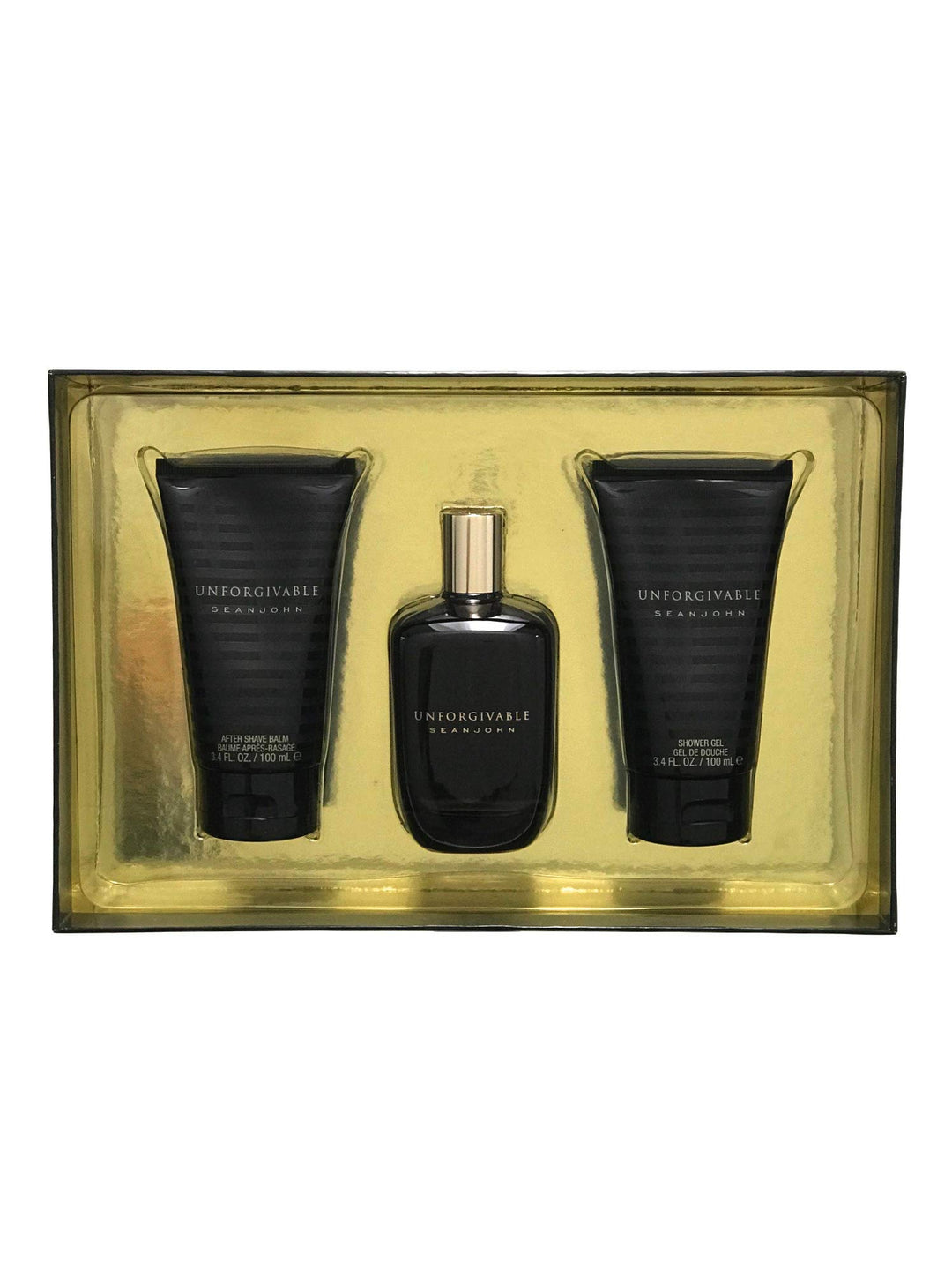 Sean John Unforgivable for Men 3 Pc Gift Set 1 stück (1er Pack), 1 stück (1er Pack)