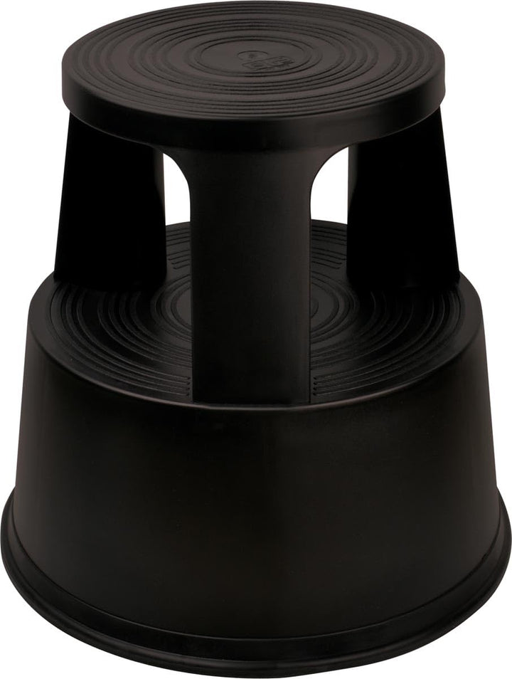 Desq 60060.09 Tritthocker Bruchfester Kunststoff Frischer, moderner Look, schwarz, One Size, Schwarz