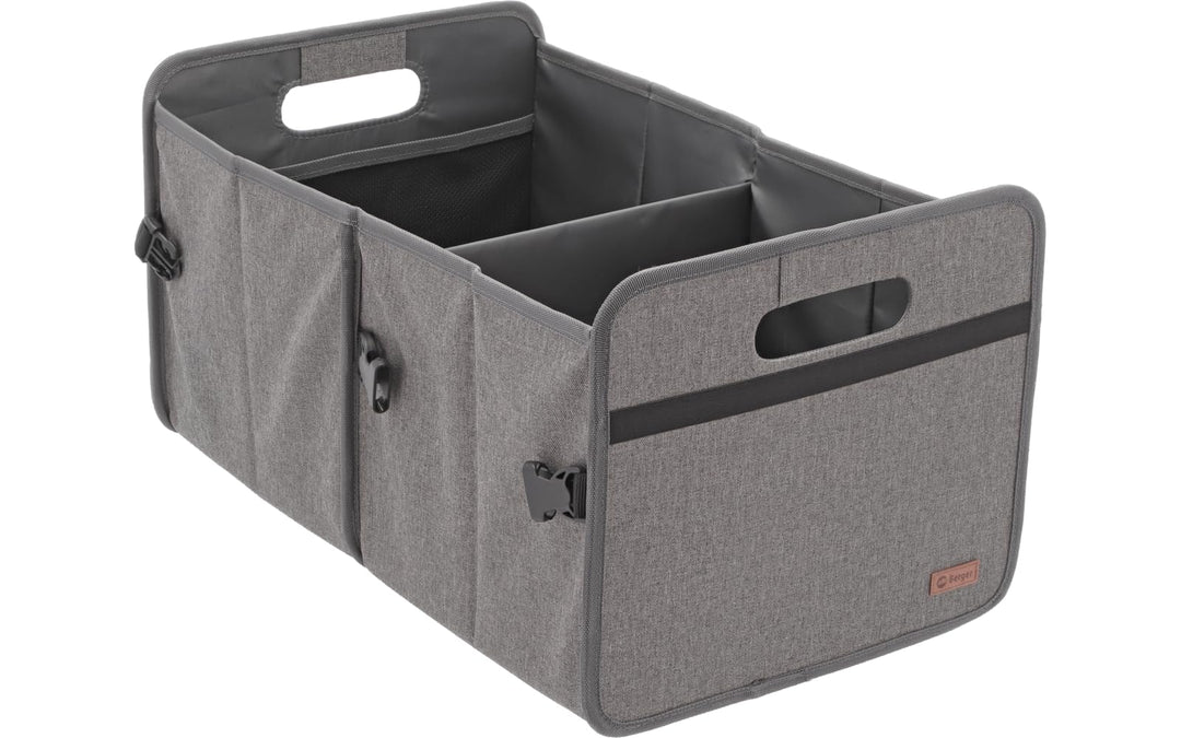 BERGER Faltbox Milo Maxi double | klappbare Aufbewahrungsbox | Organizer für Auto Haushalt Camping |