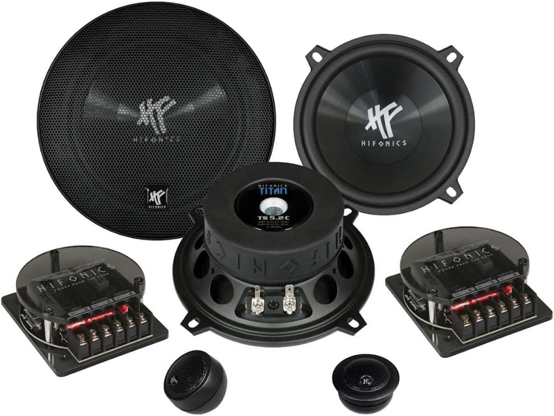 Hifonics TS6.2C Enceinte de Voiture 2-Voies 250 W - Enceintes de Voiture (2-Voies, 250 W, 125 W, 4 O