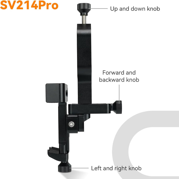 Svbony SV41Pro Mak Spektiv, 28-84X80 HD FMC Dual Speed Fokus, Kompatibel mit WLAN Kamera SC001 Digis