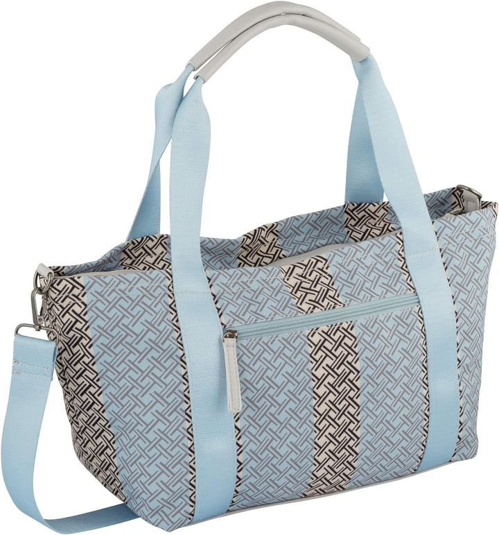TOM TAILOR Damen Leoni Umhängetasche 50 x 19 x 25 (LxBxH) Light Blue, 50 x 19 x 25 (LxBxH) Light Blu